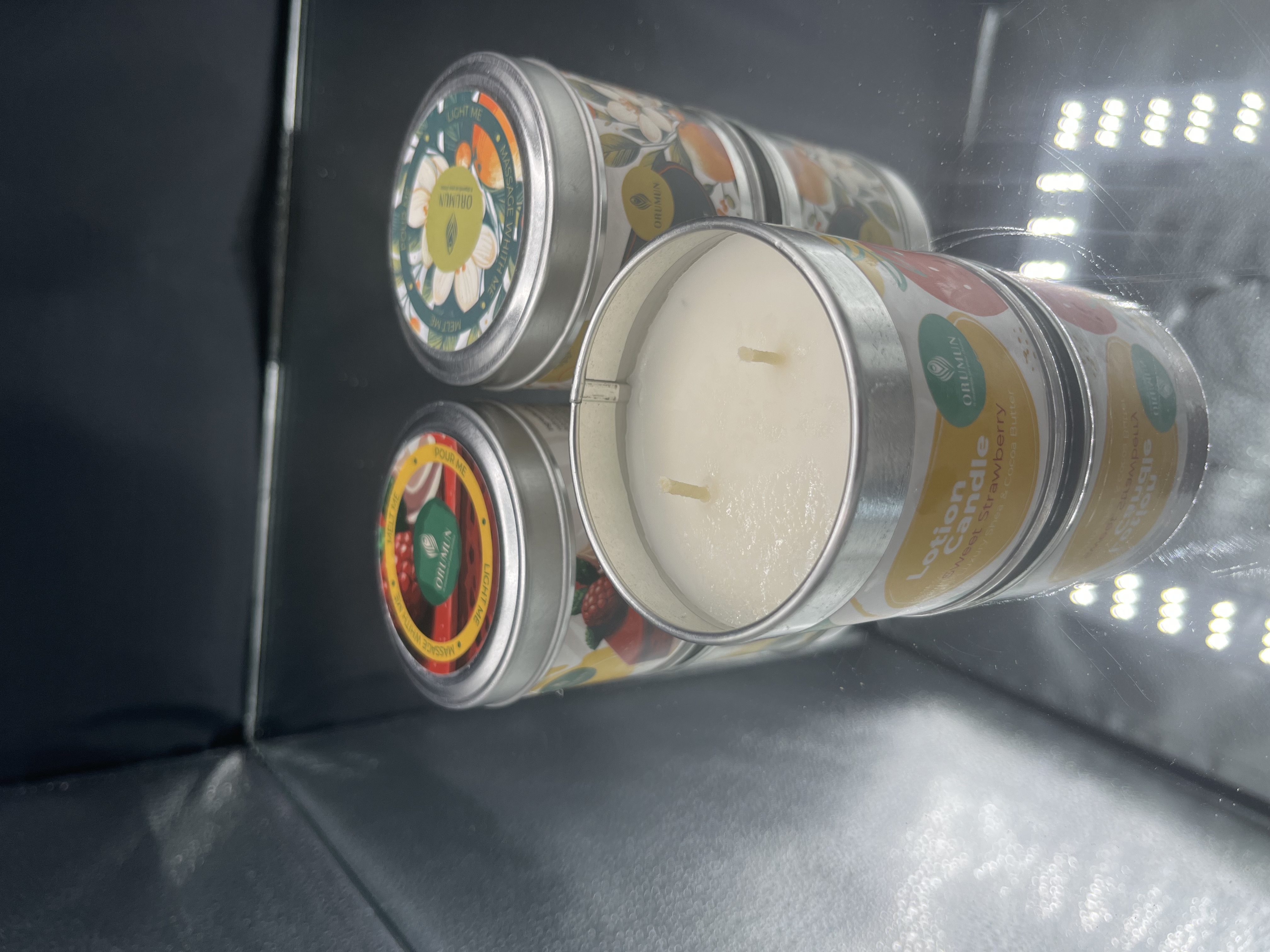 شمع پدیکور و مانیکور